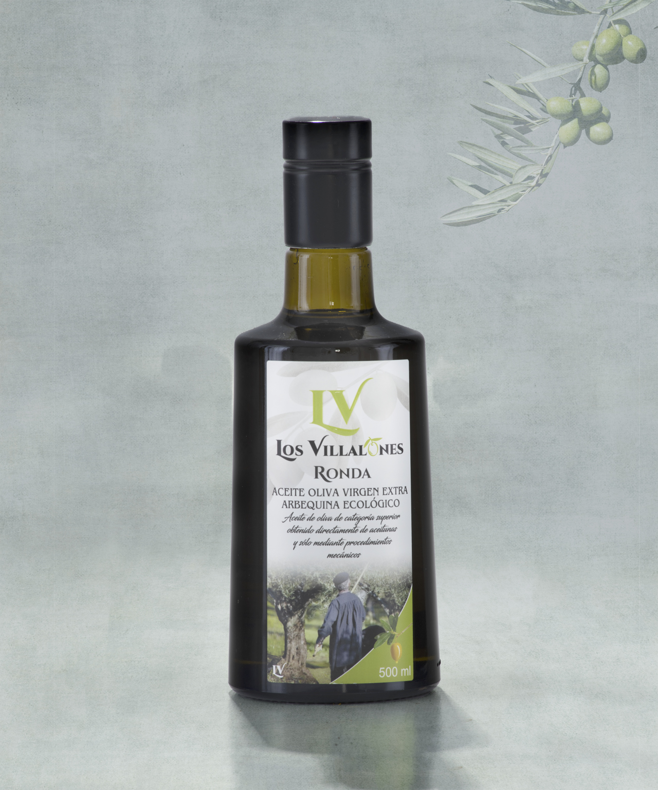 Bouteille en Verre pour Huile d'olive et Vinaigre de 500 ML Petite